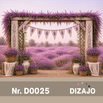 Tło fotograficzne jesienne Wrzosy D0025