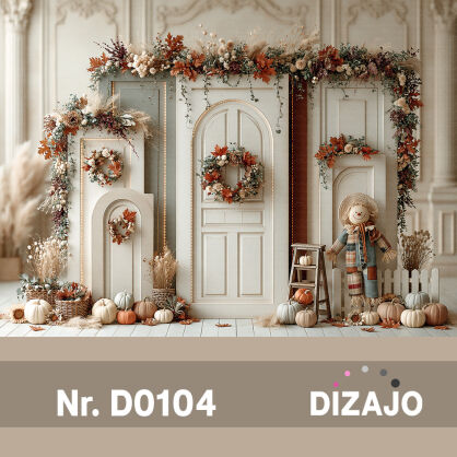 Tło fotograficzne jesienne D0104