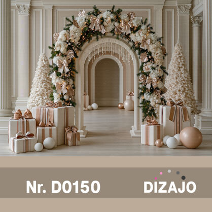 Tło fotograficzne Boże Narodzenie D0150
