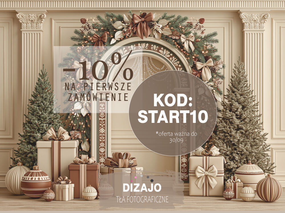 -10% na pierwsze zamówienie w DIZAJO